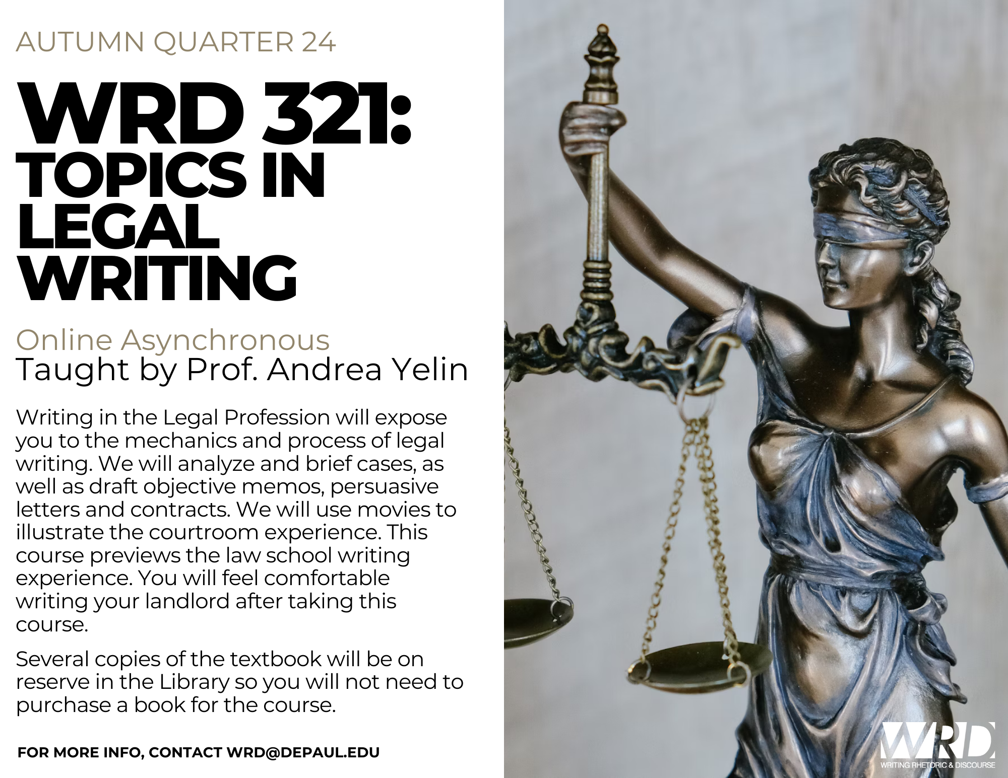WRD 321: Legal Writing